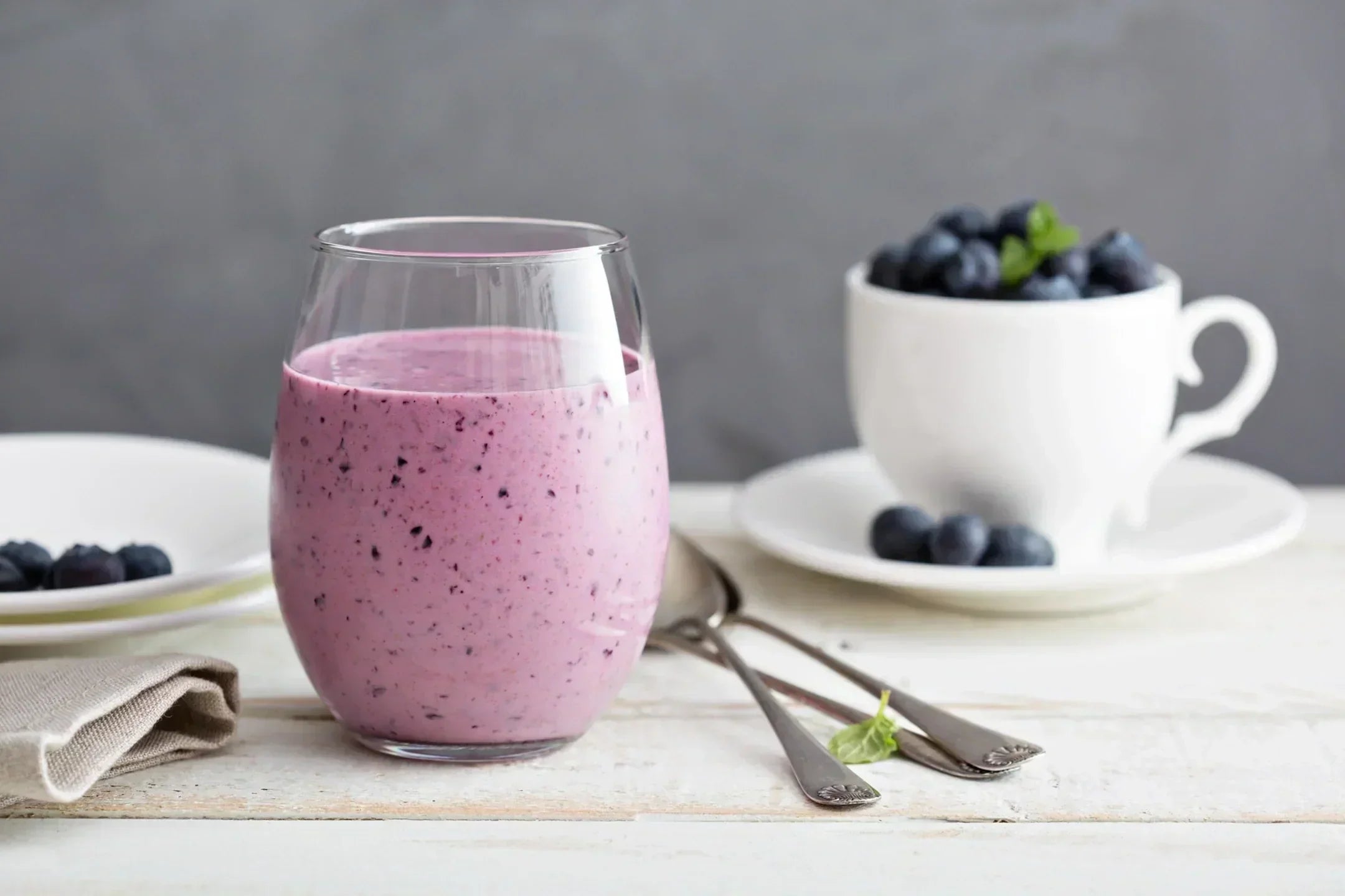 Blueberry Protein Smoothie