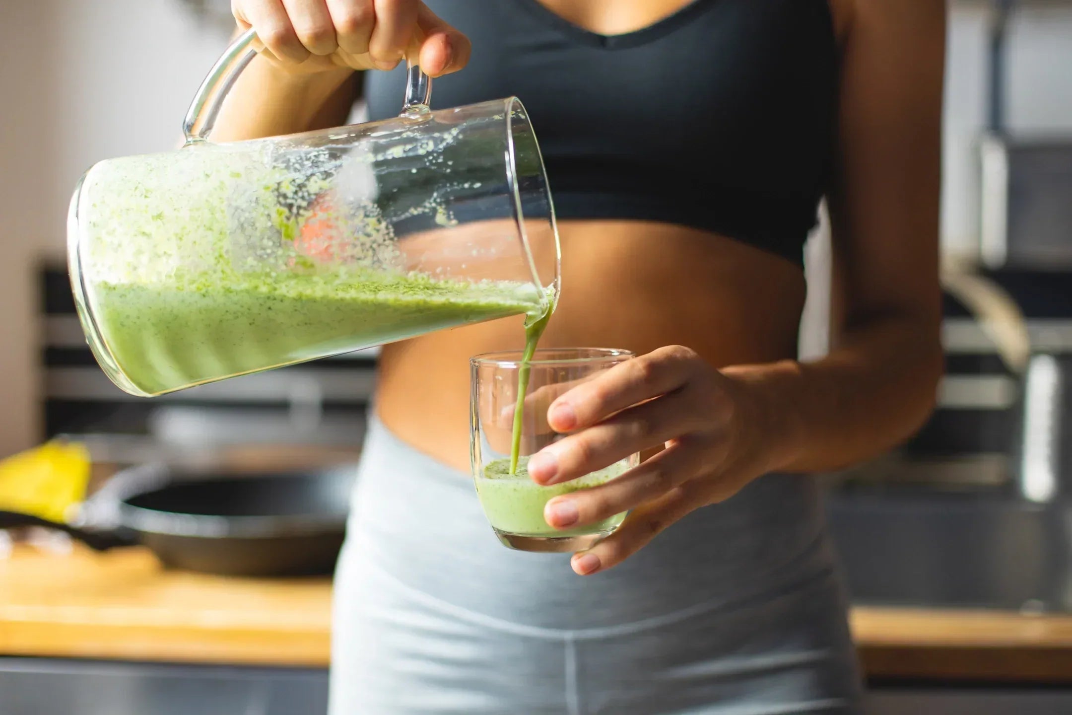 Green goddess protein smoothie