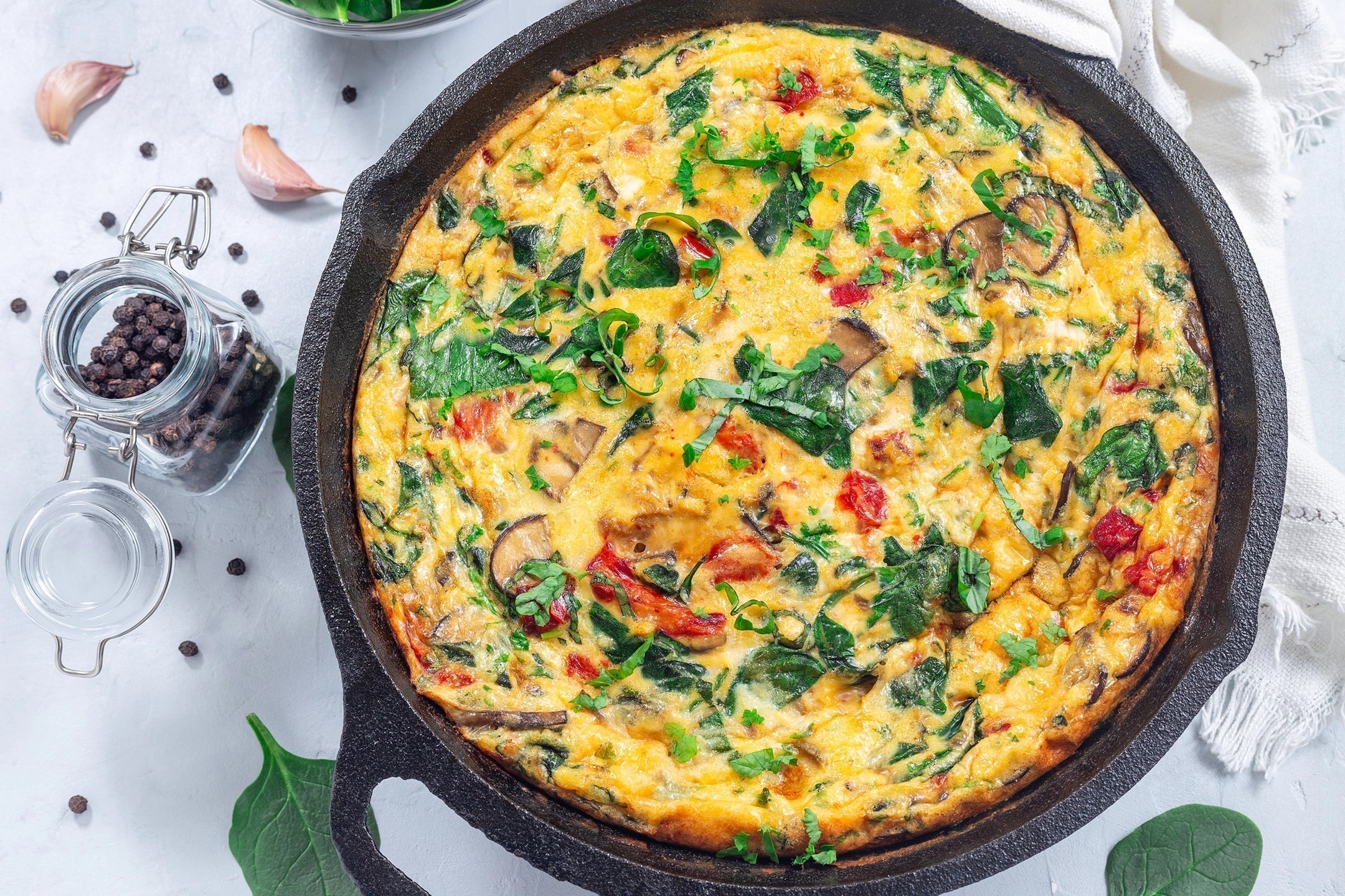 Veggie frittata
