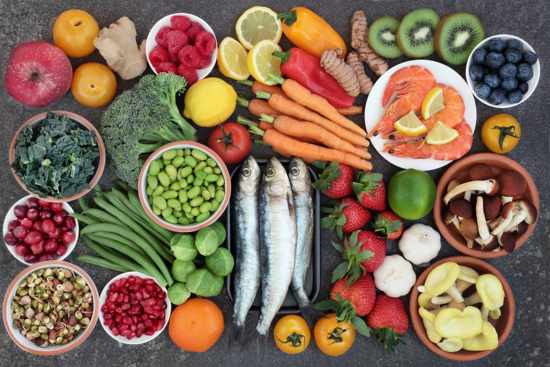 Anti-inflammatory diet for post menopause