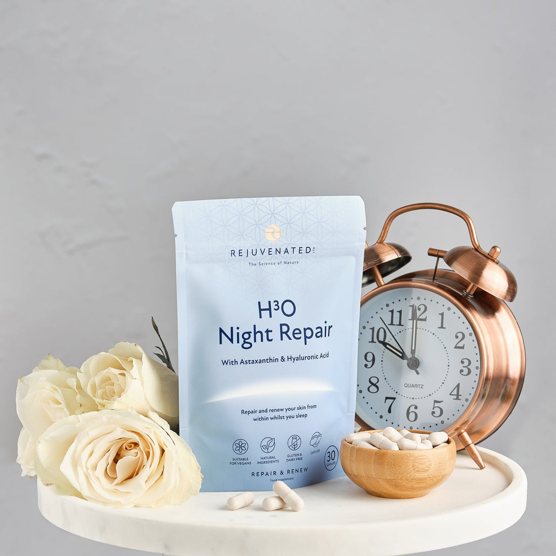 What is H3O Night Repair and how does it work?