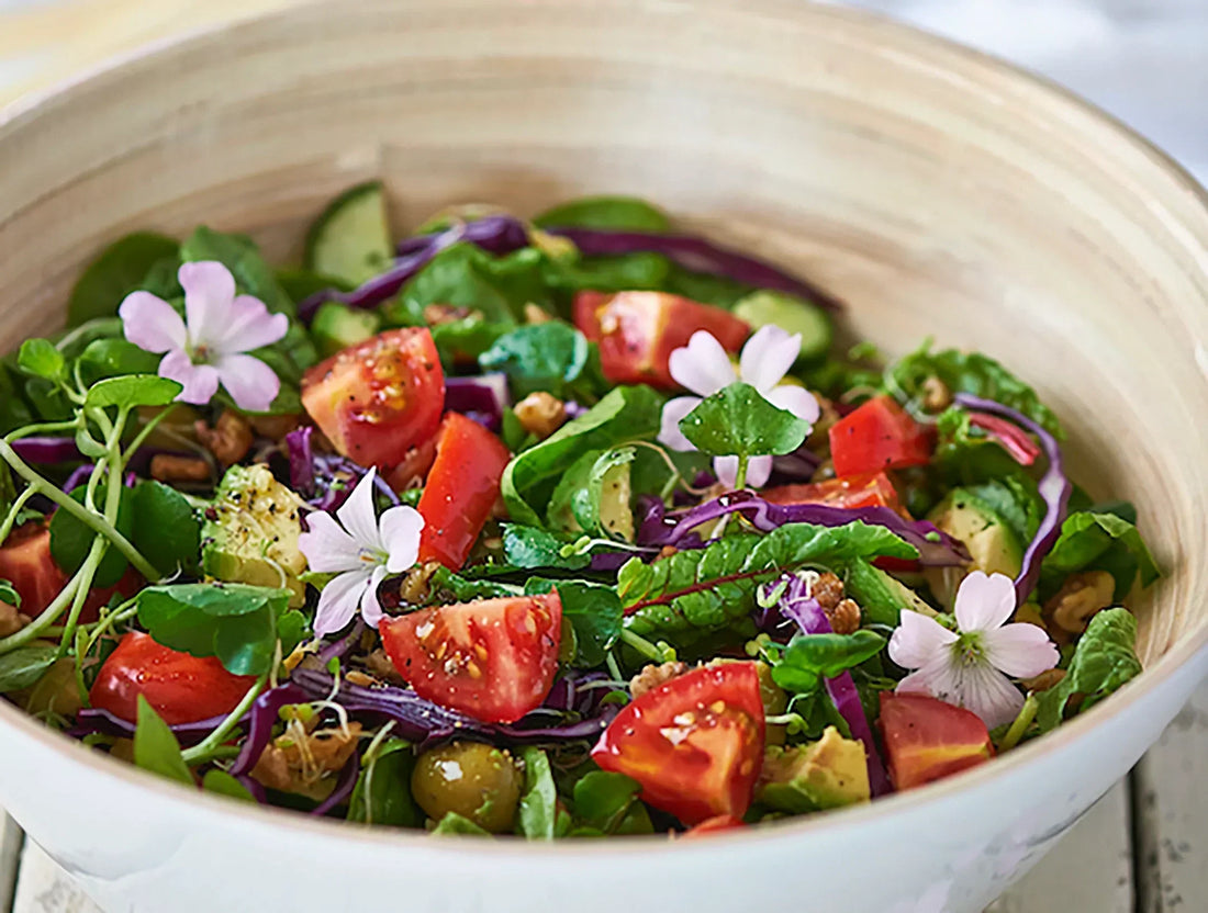 Rejuvenated antioxidant salad