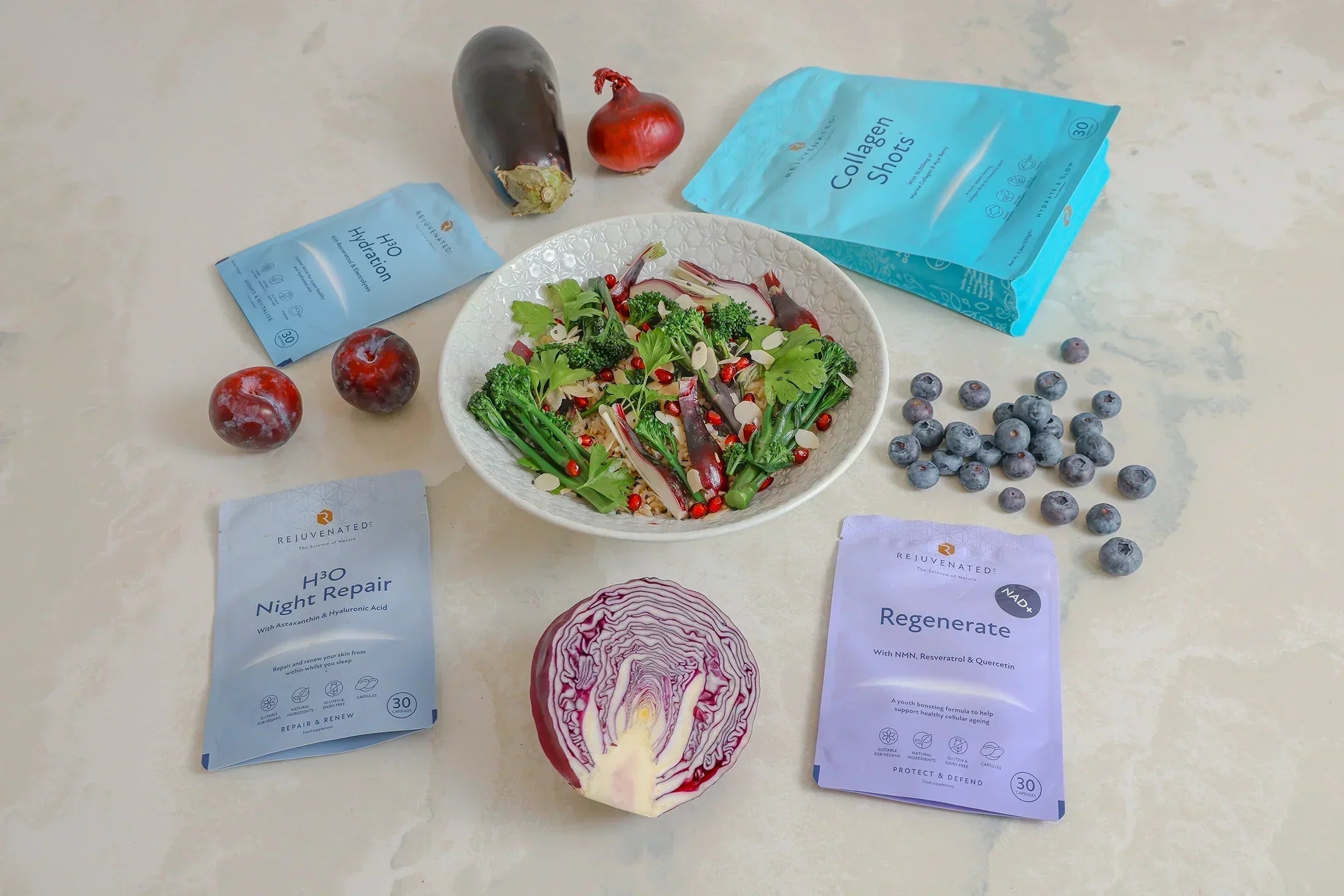 Sicilian style broccoli salad