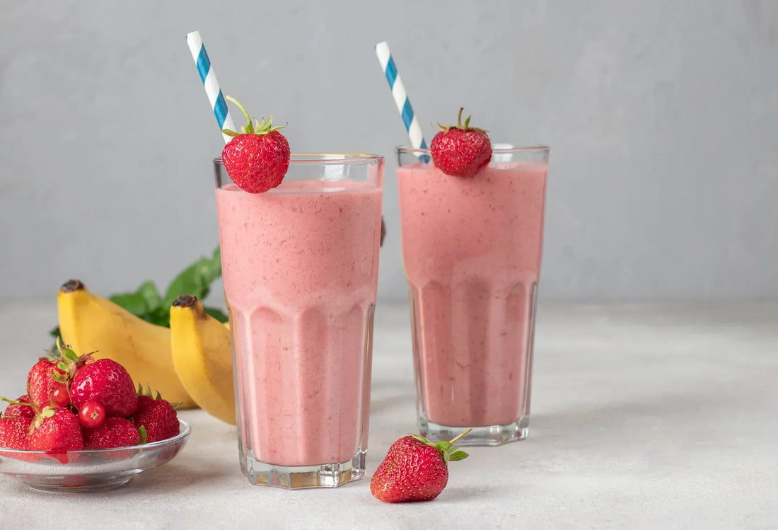 Strawberry and banana smoothie