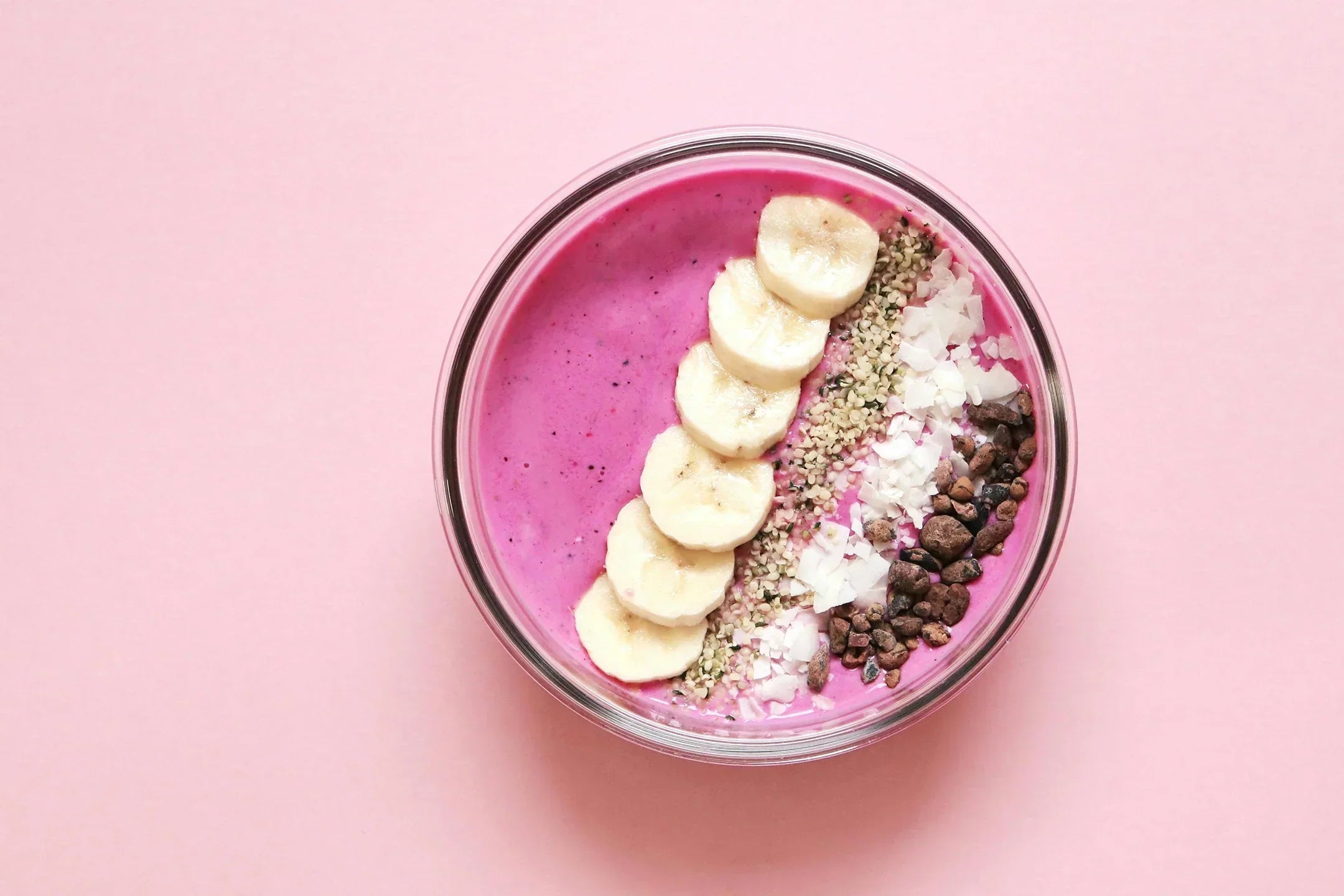 Acai bowl breakfast smoothie