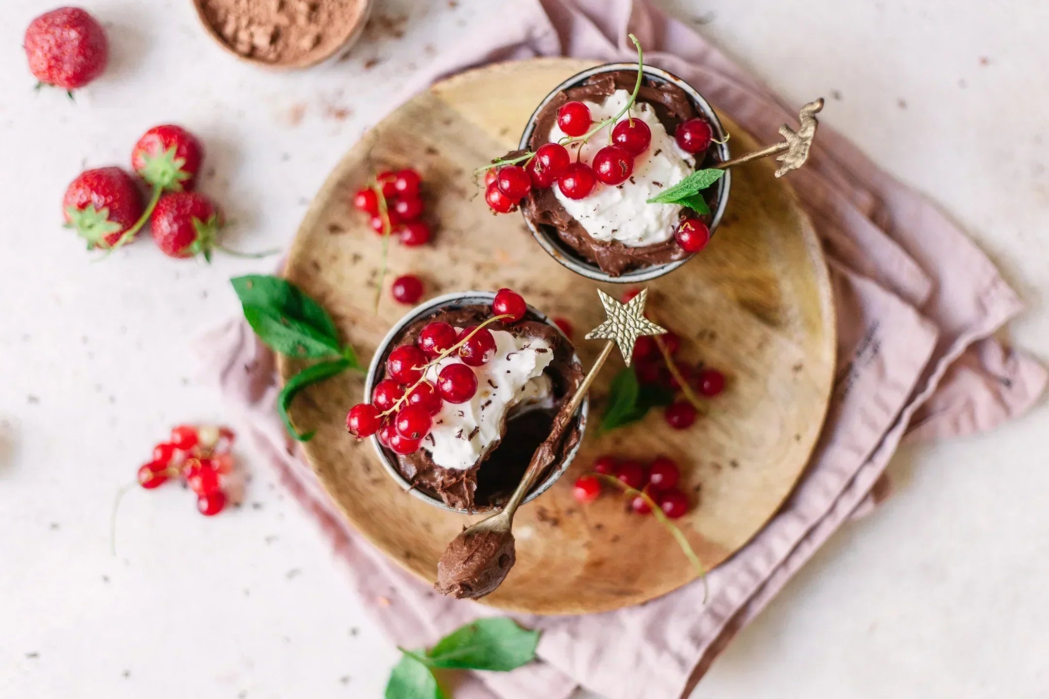 Avocado chocolate mousse