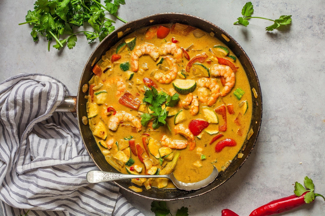 Prawn lemongrass curry