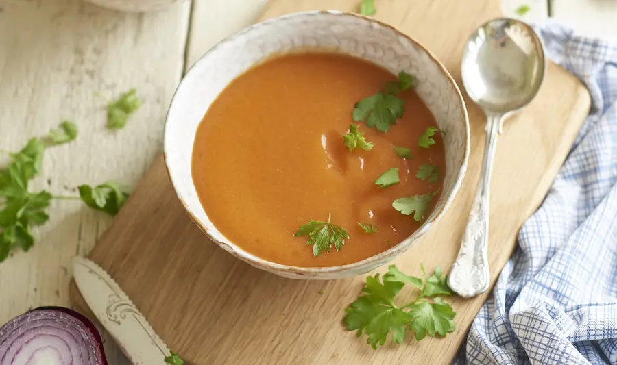 Carrot & Garlic Soup Recipe | Rejuvenated